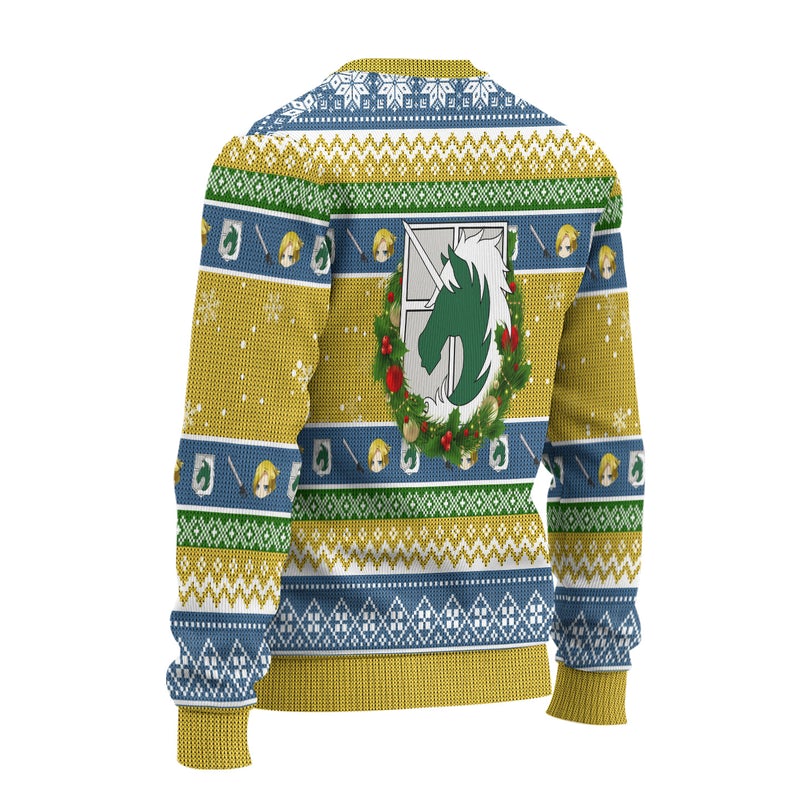 Annie-Leonhart-Attack-on-Titan-Anime-Ugly-Christmas-Sweater-Xmas-Gift-1