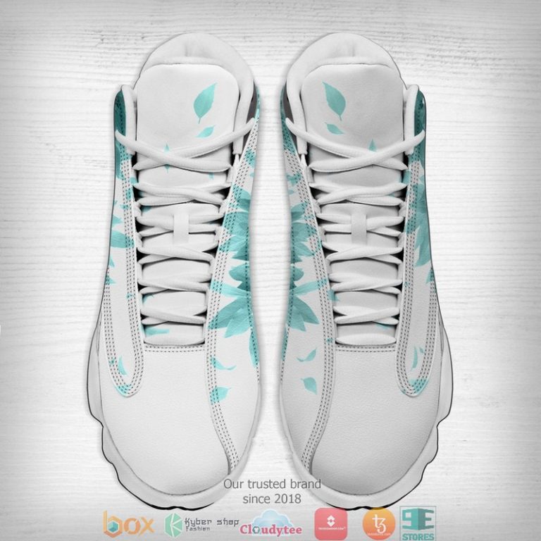 Aoba-Johsai-Green-Leaf-Air-Jordan-13-Sneaker-1