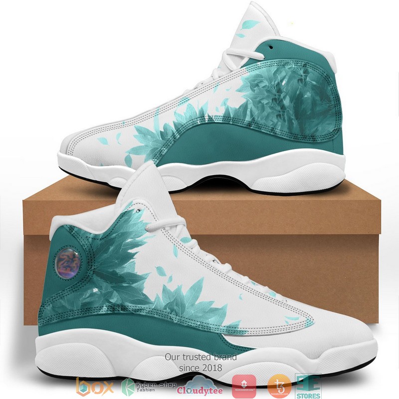 Aoba Johsai Green Leaf Air Jordan 13 Sneaker Aoba Johsai Green Leaf Air Jordan 13 Sneaker