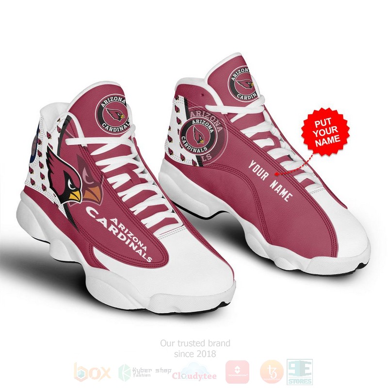 Arizona Cardinals Nfl Custom Name Air Jordan 13 Shoes Arizona Cardinals Nfl Custom Name Air Jordan 13 Shoes