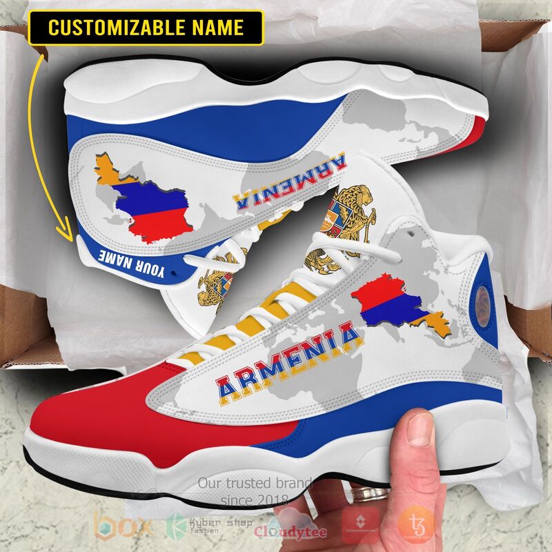 Armenia Personalized White Air Jordan 13 Shoes Armenia Personalized White Air Jordan 13 Shoes