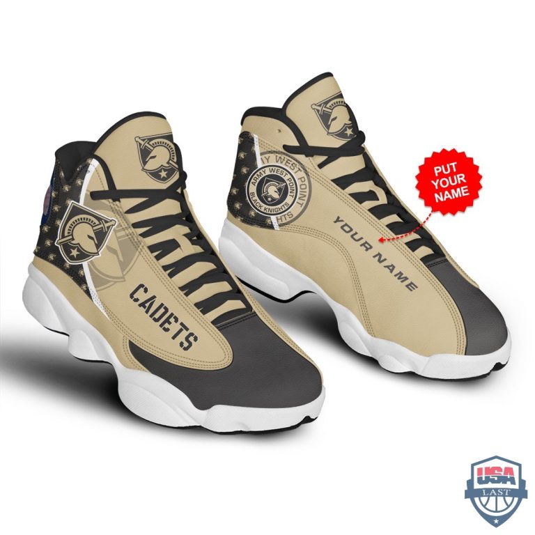 Army-Black-Knights-Air-Jordan-13-Custom-Name-Personalized-Shoes-2
