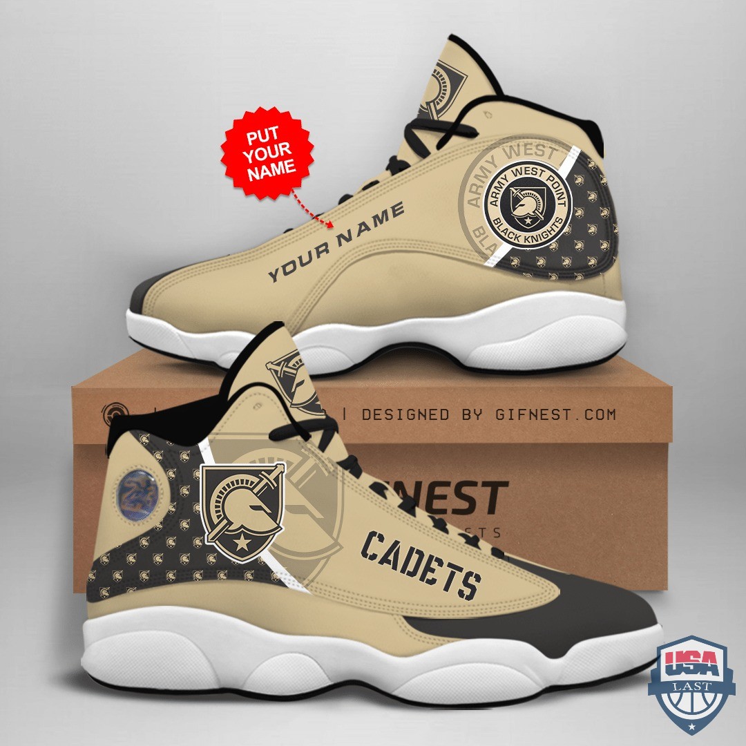 Army Black Knights Air Jordan 13 Custom Name Personalized Shoes Army Black Knights Air Jordan 13 Custom Name Personalized Shoes