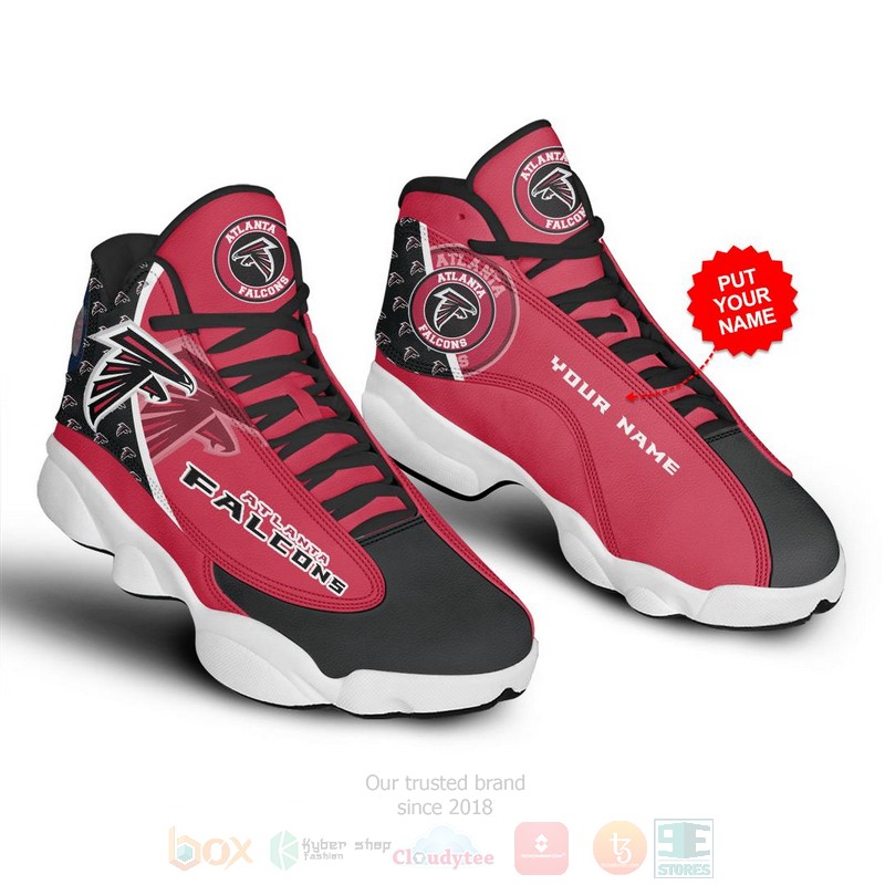 Atlanta Falcons Football Team Nfl Custom Name Air Jordan 13 Shoes Atlanta Falcons Football Team Nfl Custom Name Air Jordan 13 Shoes