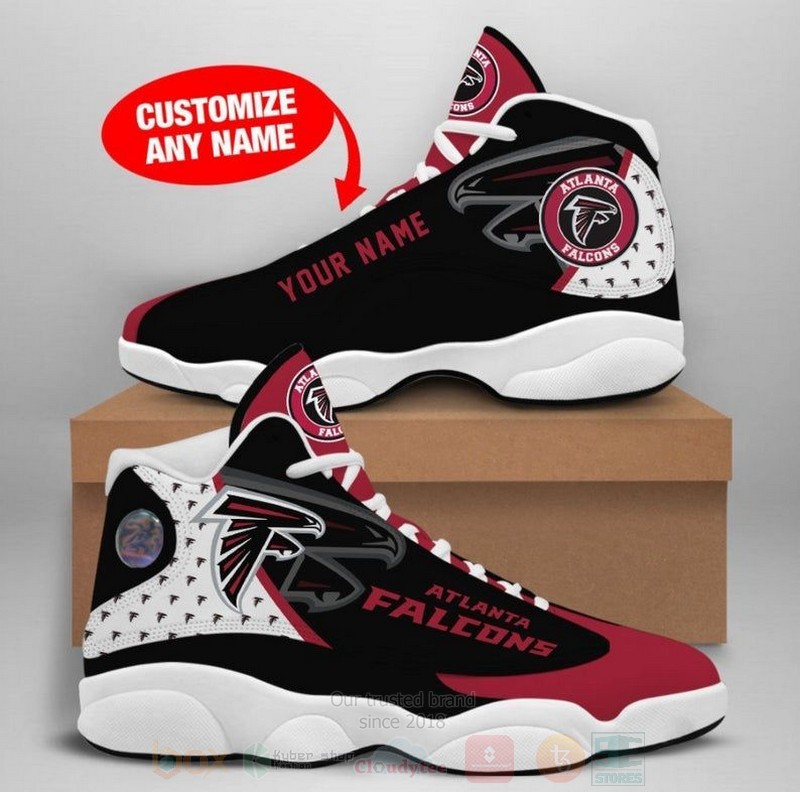 Atlanta Falcons Nfl Custom Name Air Jordan 13 Shoes Atlanta Falcons Nfl Custom Name Air Jordan 13 Shoes