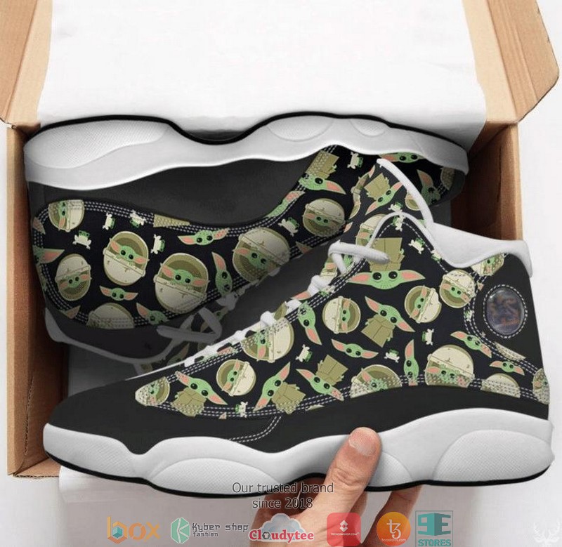 Baby Yoda Men And Women Running Air Jordan 13 Sneaker Shoes Baby Yoda Men And Women Running Air Jordan 13 Sneaker Shoes