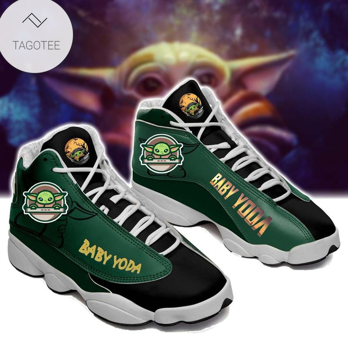 Baby Yoda Sneakers Air Jordan 13 Shoes Baby Yoda Sneakers Air Jordan 13 Shoes