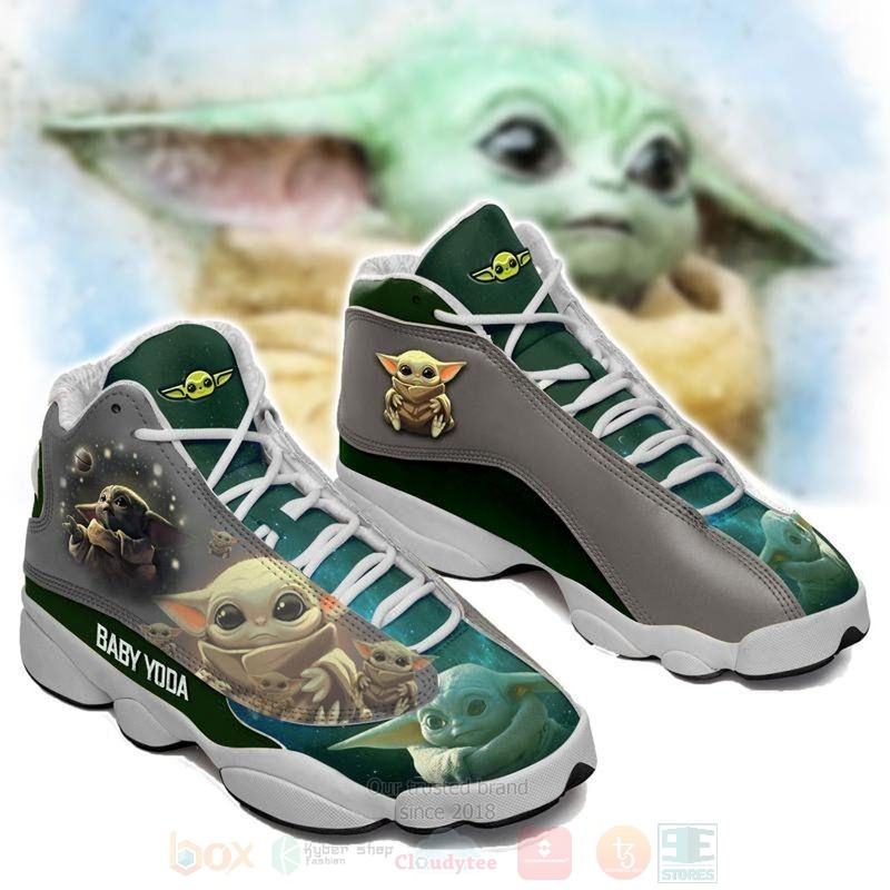 Baby Yoda Star Wars Air Jordan 13 Shoes 2 Baby Yoda Star Wars Air Jordan 13 Shoes 2