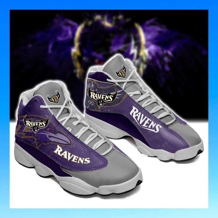 Baltimore-Ravens-Form-Air-Jordan-13-Shoes-1