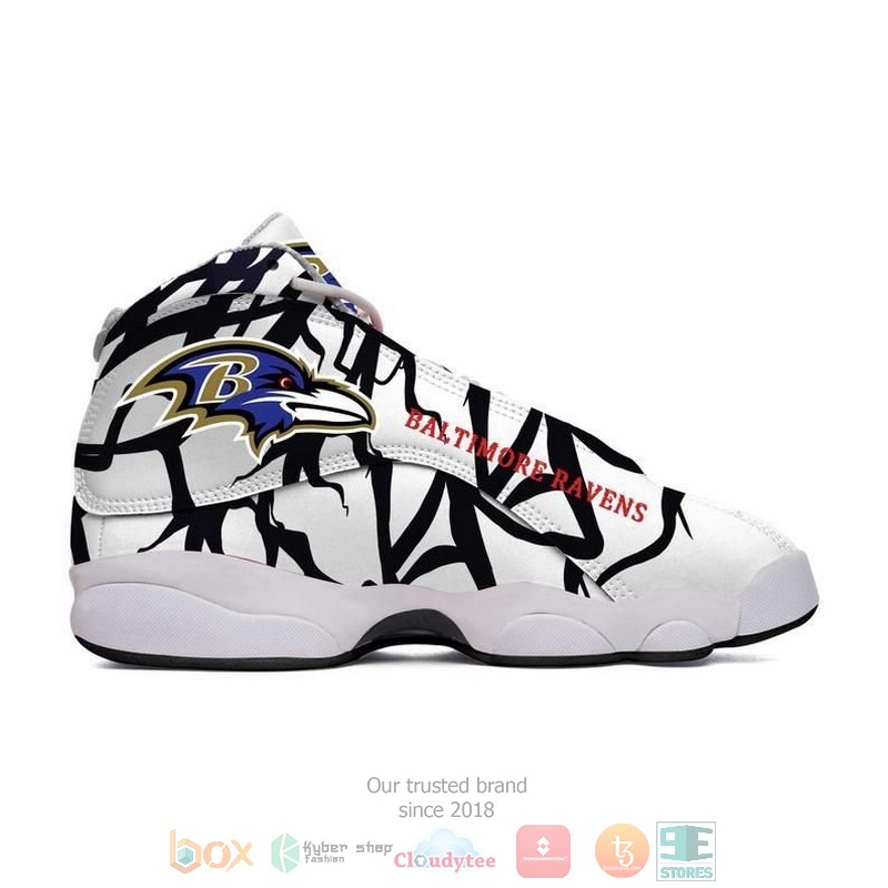 Baltimore Ravens Nfl Logo Air Jordan 13 Shoes Baltimore Ravens Nfl Logo Air Jordan 13 Shoes