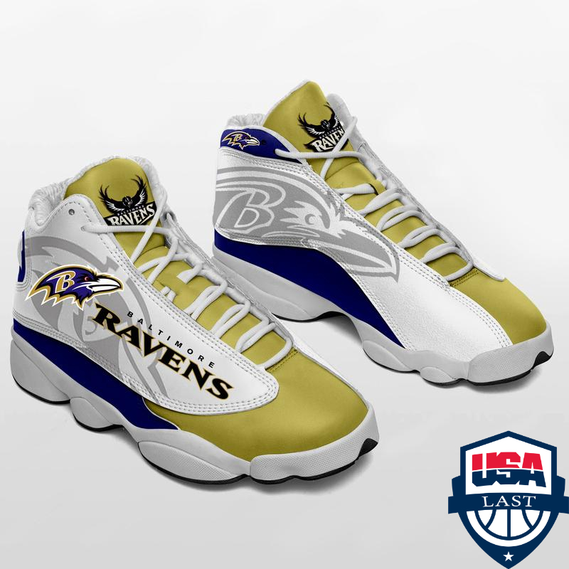 Baltimore Ravens Nfl Ver 3 Air Jordan 13 Sneaker Baltimore Ravens Nfl Ver 3 Air Jordan 13 Sneaker