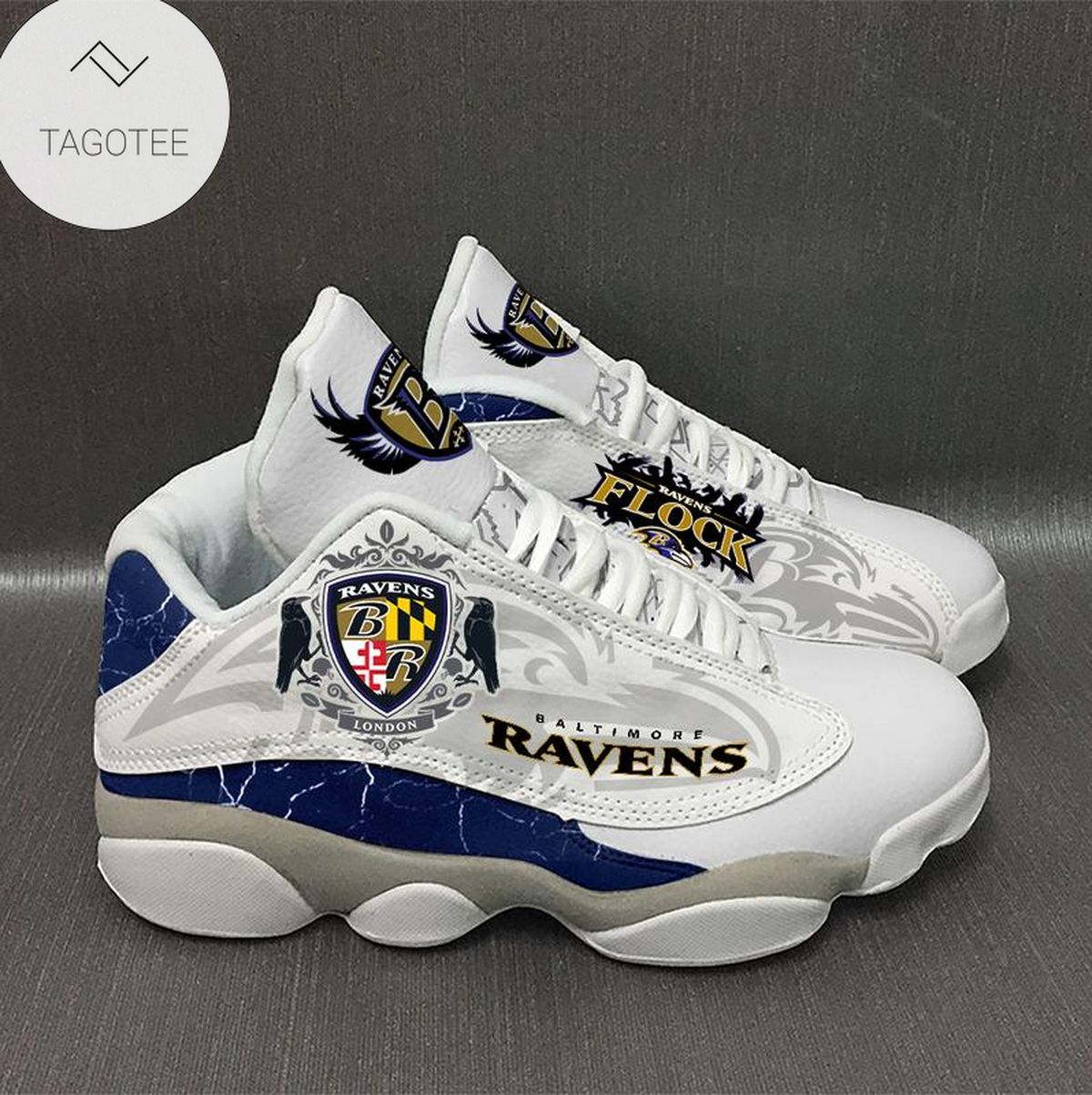 Baltimore Ravens Sneakers Air Jordan 13 Shoes Baltimore Ravens Sneakers Air Jordan 13 Shoes