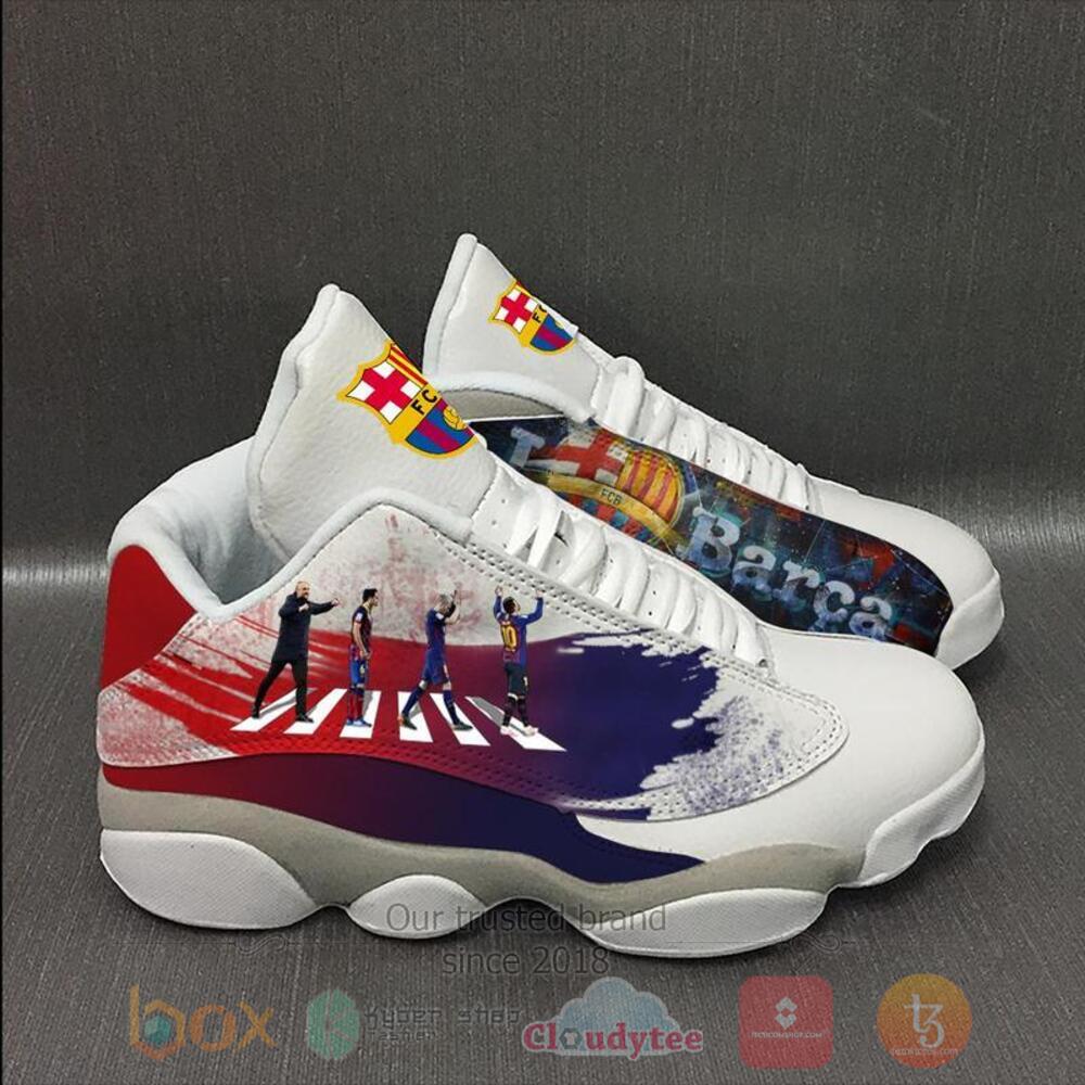 Barcelona Football Team Abbey Road Air Jordan 13 Shoes Barcelona Football Team Abbey Road Air Jordan 13 Shoes