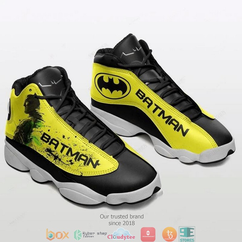 Batman Comics Air Jordan 13 Sneaker Shoes Batman Comics Air Jordan 13 Sneaker Shoes