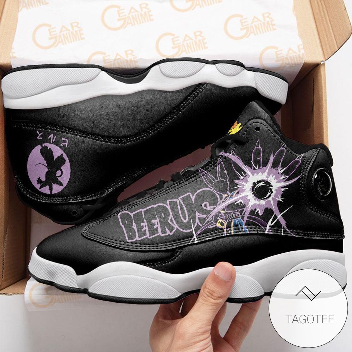 Beerus Sneakers Custom Anime Dragon Ball Air Jordan 13 Shoes Beerus Sneakers Custom Anime Dragon Ball Air Jordan 13 Shoes
