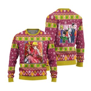 Biscuit Krueger Anime Ugly Christmas Sweater Hunter x Hunter Xmas Gift