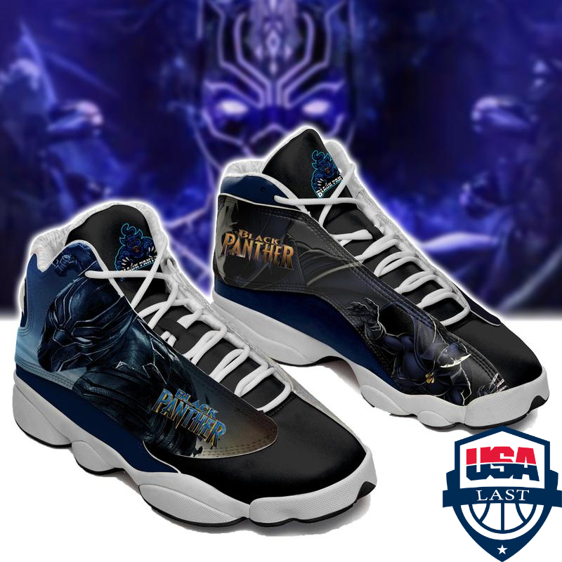 Black Panther Air Jordan 13 Sneaker Black Panther Air Jordan 13 Sneaker