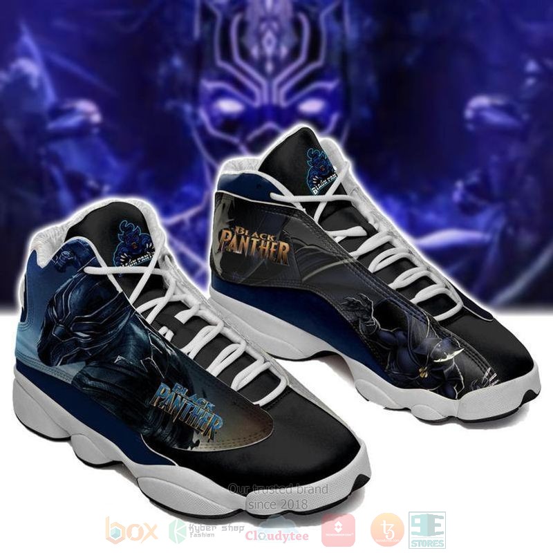 Black Panther Marvel Comics Air Jordan 13 Shoes Black Panther Marvel Comics Air Jordan 13 Shoes