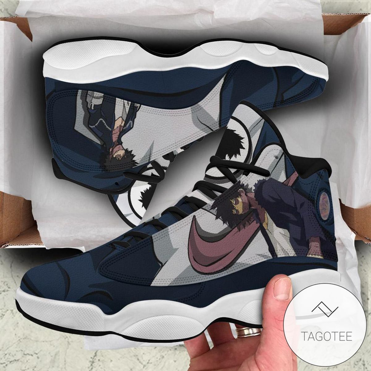 Bnha Dabi Sneakers Custom Anime My Hero Academia Air Jordan 13 Shoes Bnha Dabi Sneakers Custom Anime My Hero Academia Air Jordan 13 Shoes