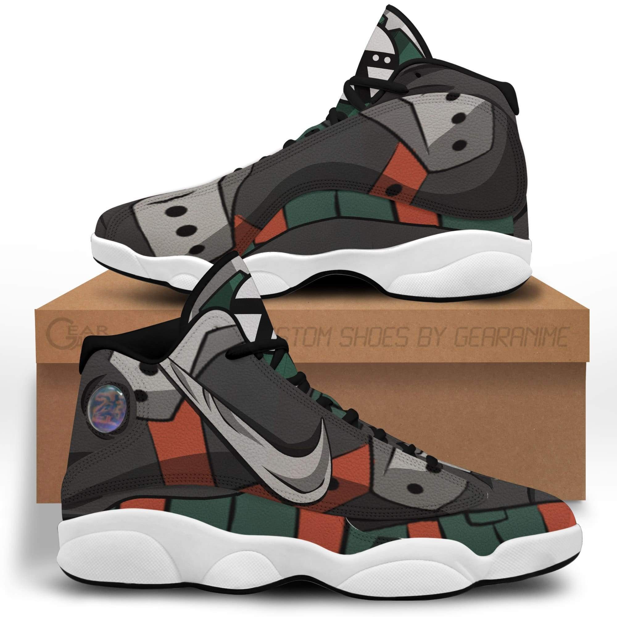 Bnha Katsuki Bakugo Anime My Hero Academia Air Jordan 13 Shoes Bnha Katsuki Bakugo Anime My Hero Academia Air Jordan 13 Shoes