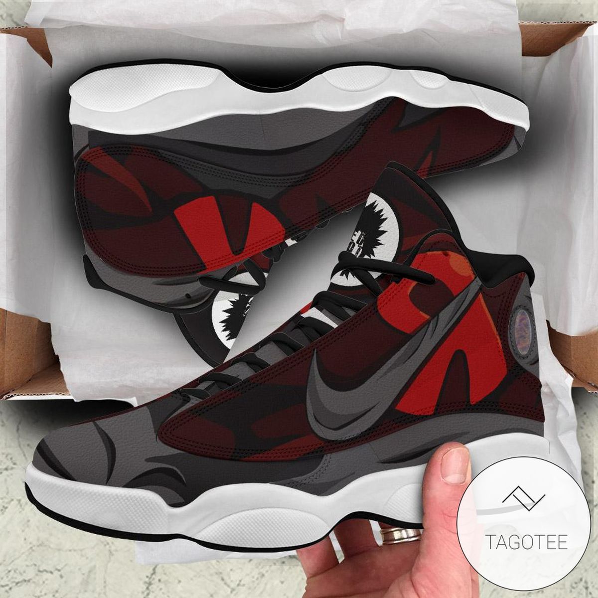 Bnha Red Riot Sneakers Custom Anime My Hero Academia Air Jordan 13 Shoes Bnha Red Riot Sneakers Custom Anime My Hero Academia Air Jordan 13 Shoes
