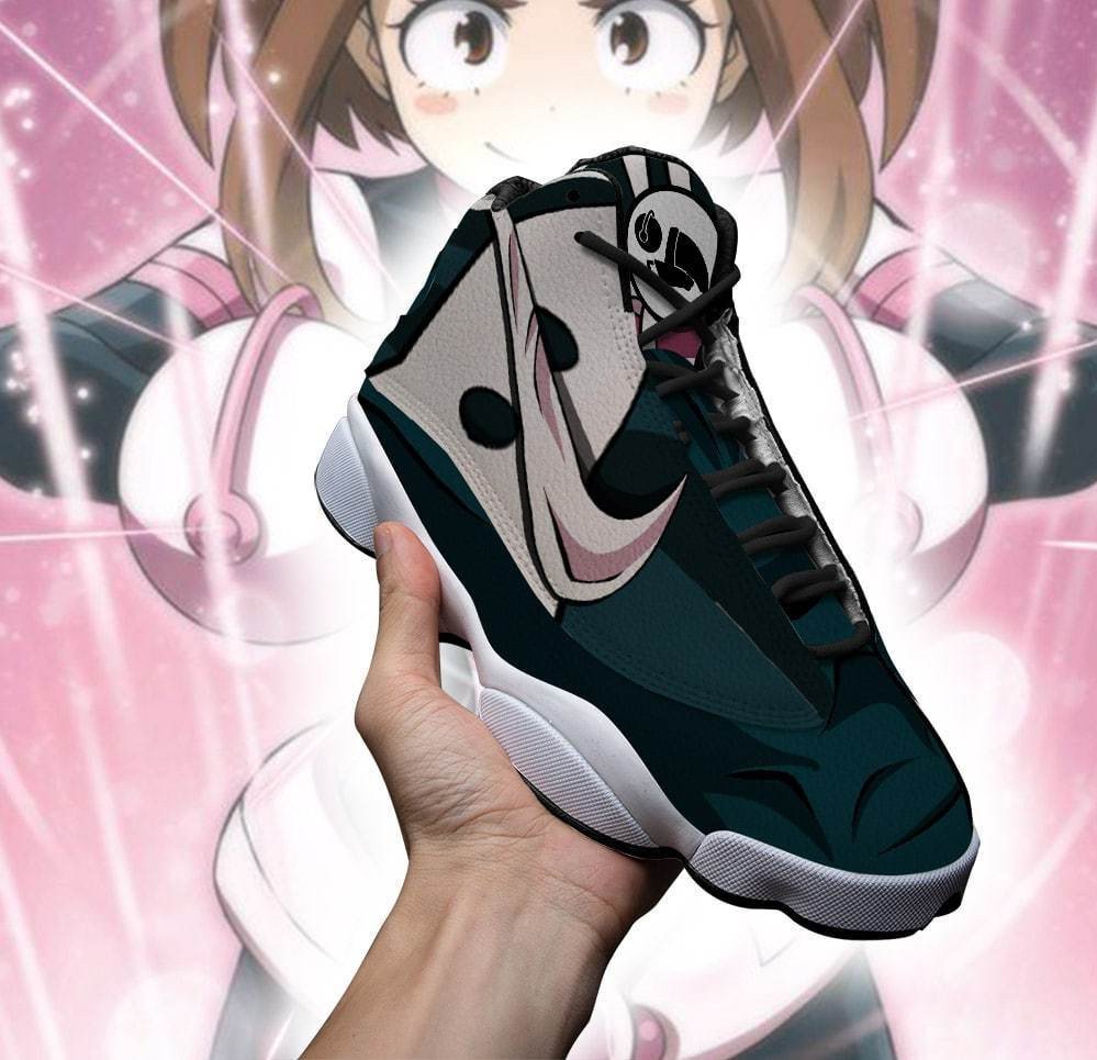 Bnha-Uravity-Ochako-Anime-My-Hero-Academia-Air-Jordan-13-Shoes-1