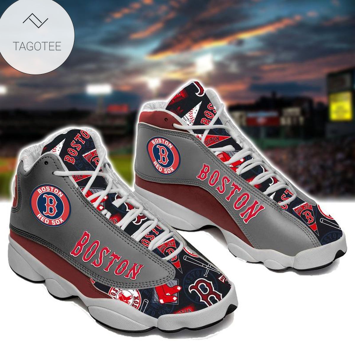 Boston Red Sox Basketball Sneakers Air Jordan 13 Shoes Boston Red Sox Basketball Sneakers Air Jordan 13 Shoes