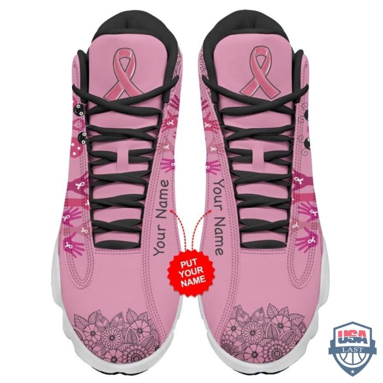 Breast-Cancer-Air-Jordan-13-Custom-Name-Personalized-Shoes-1