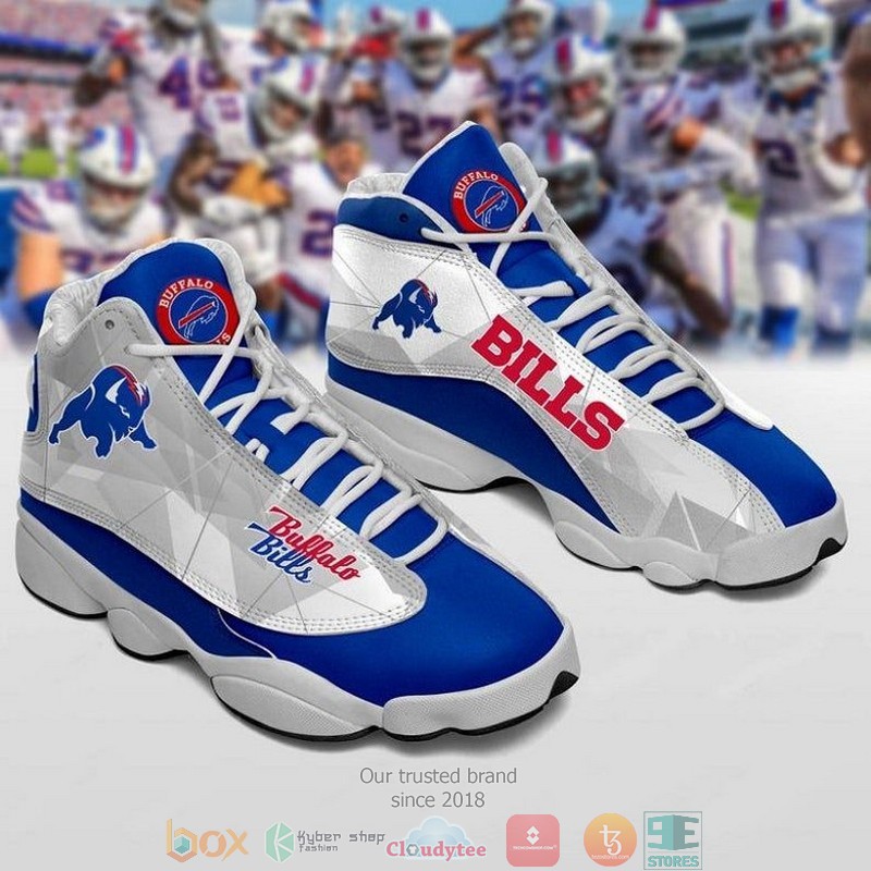 Buffalo Bills Nfl Big Logo Football Team 11 Air Jordan 13 Sneaker Shoes Buffalo Bills Nfl Big Logo Football Team 11 Air Jordan 13 Sneaker Shoes