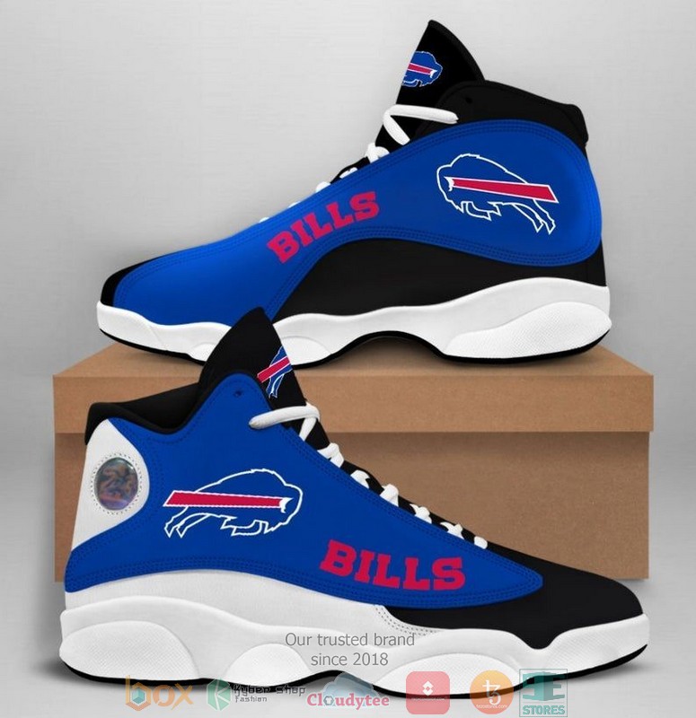 Buffalo Bills Nfl Big Logo Football Team 5 Air Jordan 13 Sneaker Shoes Buffalo Bills Nfl Big Logo Football Team 5 Air Jordan 13 Sneaker Shoes
