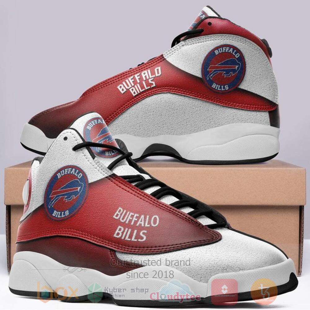 Buffalo Bills Nfl White Red Air Jordan 13 Shoes Buffalo Bills Nfl White Red Air Jordan 13 Shoes