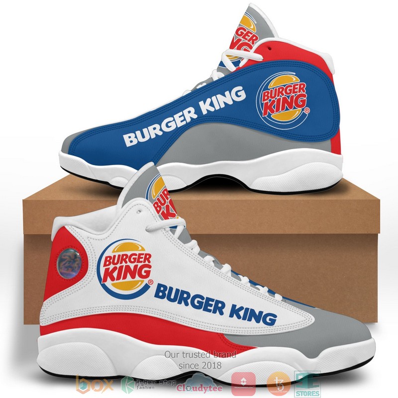 Burger King Logo Bassic Air Jordan 13 Sneaker Shoes Burger King Logo Bassic Air Jordan 13 Sneaker Shoes