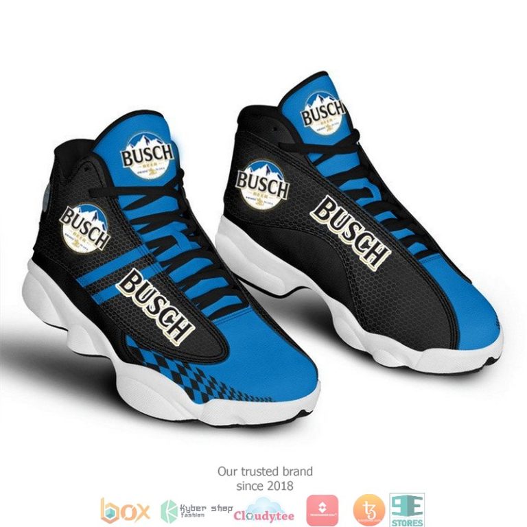 Busch-Light-Beer-Black-Air-Jordan-13-Sneaker-Shoes-2
