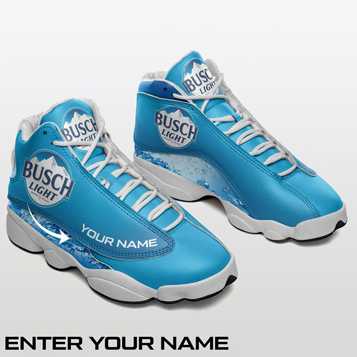Busch-Light-United-States-Postal-Service-Custom-Name-Air-Jordan-13-Shoes-1