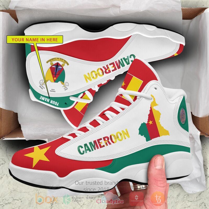 Cameroon Personalized White Air Jordan 13 Shoes Cameroon Personalized White Air Jordan 13 Shoes