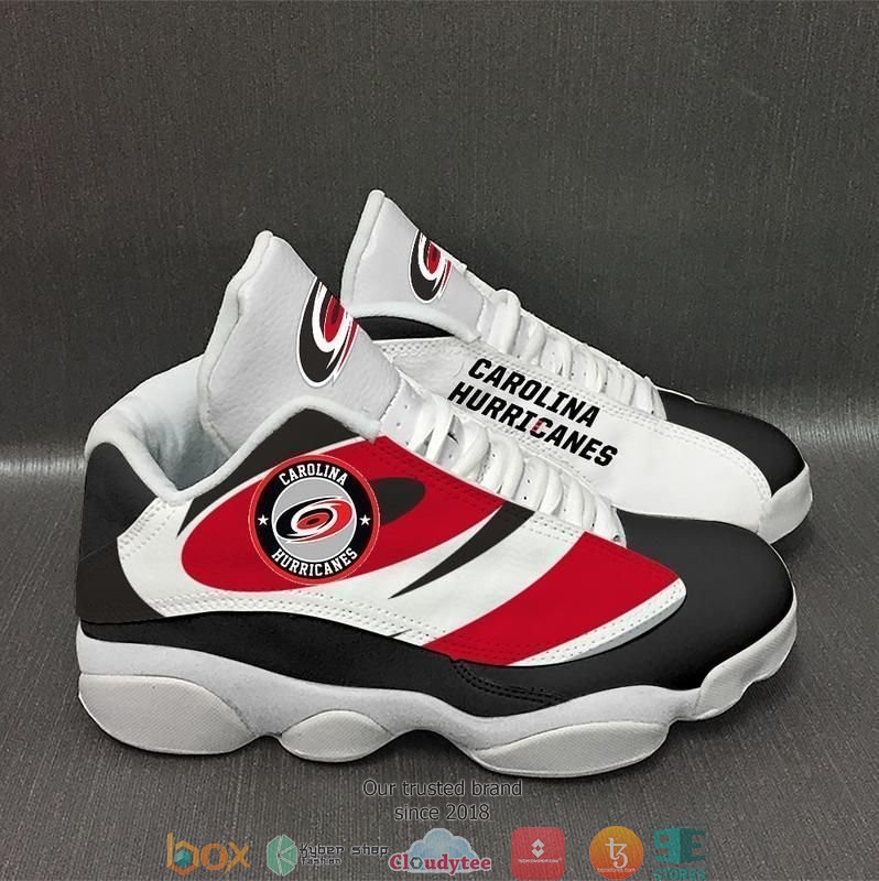 Carolina Hurricanes Nhl Football Teams Big Logo Air Jordan 13 Sneaker Shoes Carolina Hurricanes Nhl Football Teams Big Logo Air Jordan 13 Sneaker Shoes