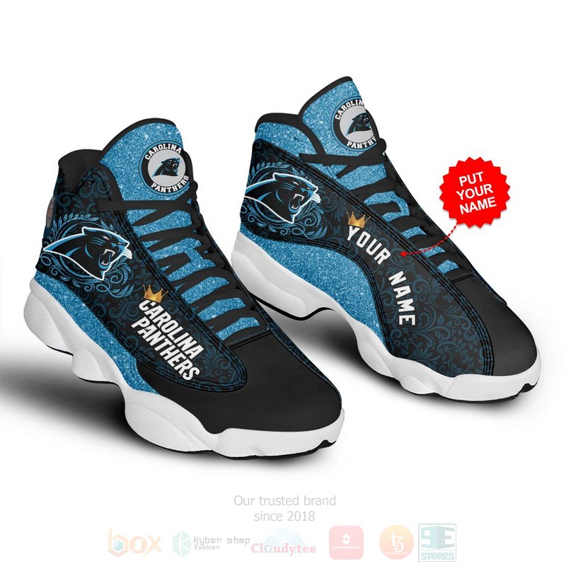 Carolina Panthers Nfl Custom Name Air Jordan 13 Shoes Carolina Panthers Nfl Custom Name Air Jordan 13 Shoes