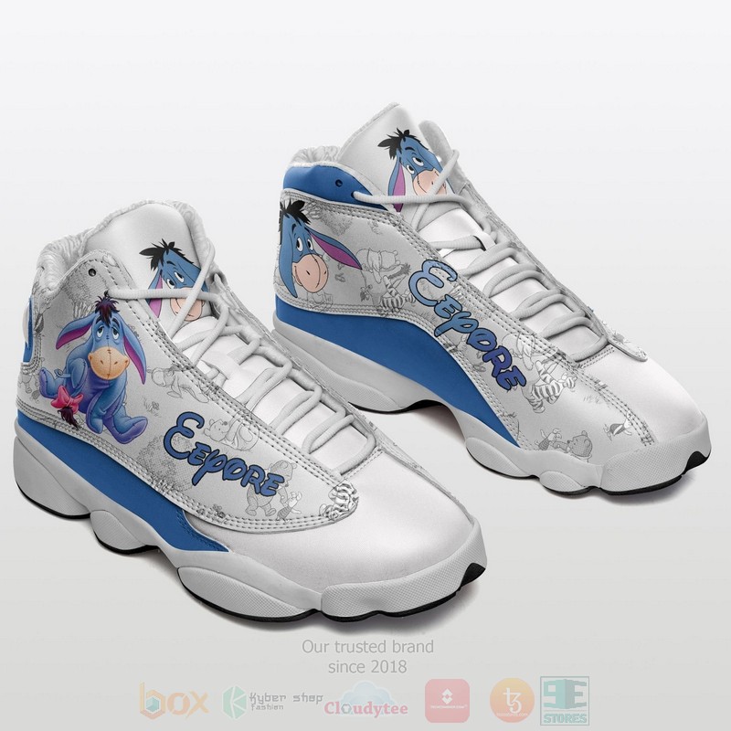Cartoon Eeyore Winnie The Pooh Eeyore Air Jordan 13 Shoes Cartoon Eeyore Winnie The Pooh Eeyore Air Jordan 13 Shoes