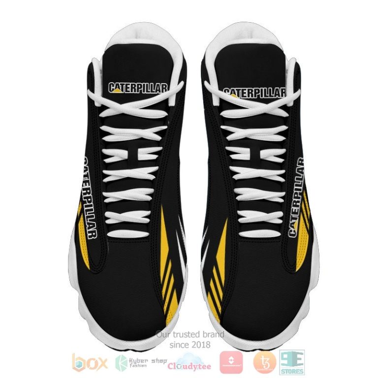 Caterpillar-Inc-Black-Air-Jordan-13-Shoes-4