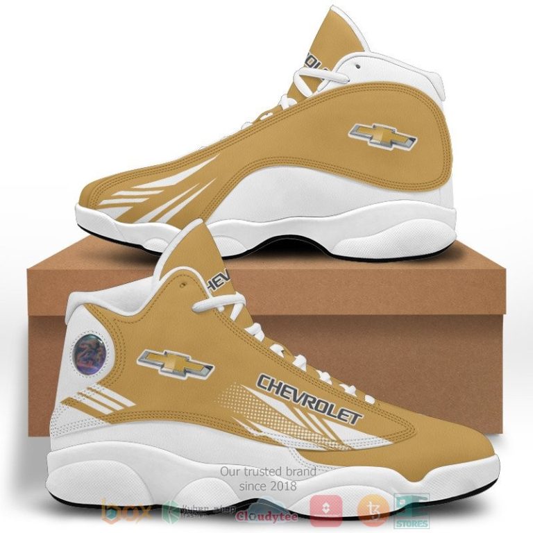 Chevrolet-Dark-Yellow-Air-Jordan-13-Shoes-2