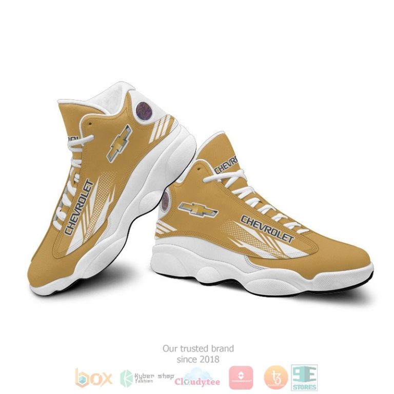 Chevrolet-Dark-Yellow-Air-Jordan-13-Shoes-3