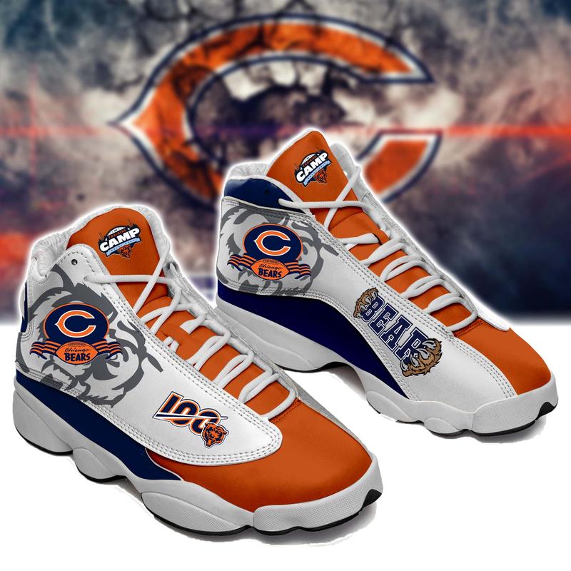 Chicago Bears Nfl Air Jordan 13 Sneaker Chicago Bears Nfl Air Jordan 13 Sneaker