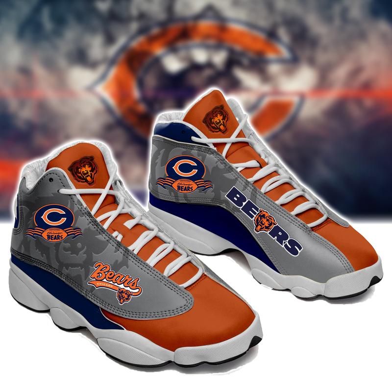 Chicago Bears Nfl Ver 3 Air Jordan 13 Sneaker Chicago Bears Nfl Ver 3 Air Jordan 13 Sneaker