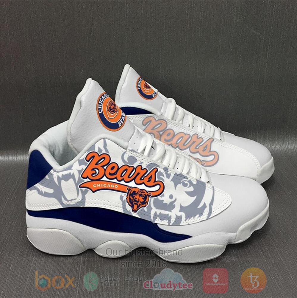 Chicago Bears Nfl White Air Jordan 13 Shoes Chicago Bears Nfl White Air Jordan 13 Shoes