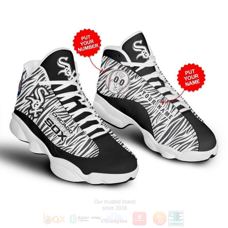 Chicago White Sox Mlb Personalized Air Jordan 13 Shoes Chicago White Sox Mlb Personalized Air Jordan 13 Shoes