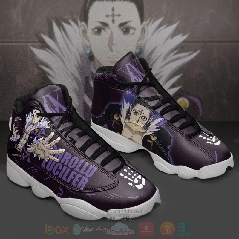 Chrollo Lucilfer Hunter X Hunter Custom Anime Air Jordan 13 Shoes Chrollo Lucilfer Hunter X Hunter Custom Anime Air Jordan 13 Shoes
