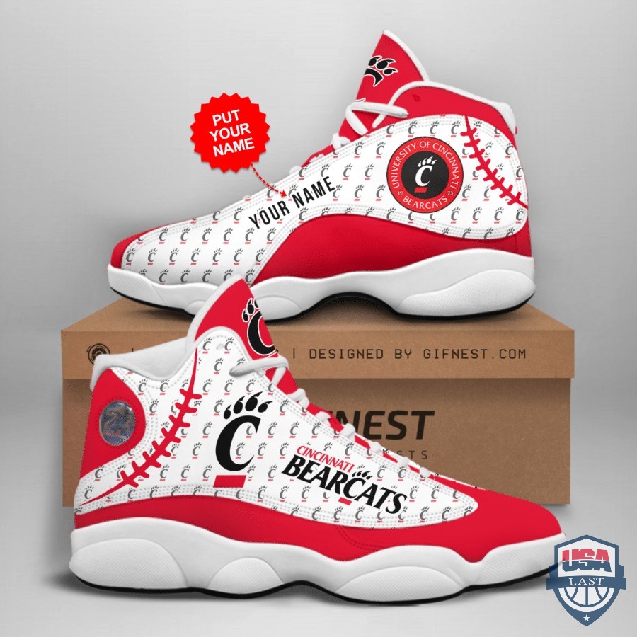 Cincinnati Bearcats Air Jordan 13 Custom Name Personalized Shoes Cincinnati Bearcats Air Jordan 13 Custom Name Personalized Shoes