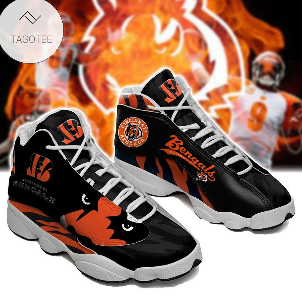 Cincinnati Bengals Sneakers Air Jordan 13 Shoes Cincinnati Bengals Sneakers Air Jordan 13 Shoes