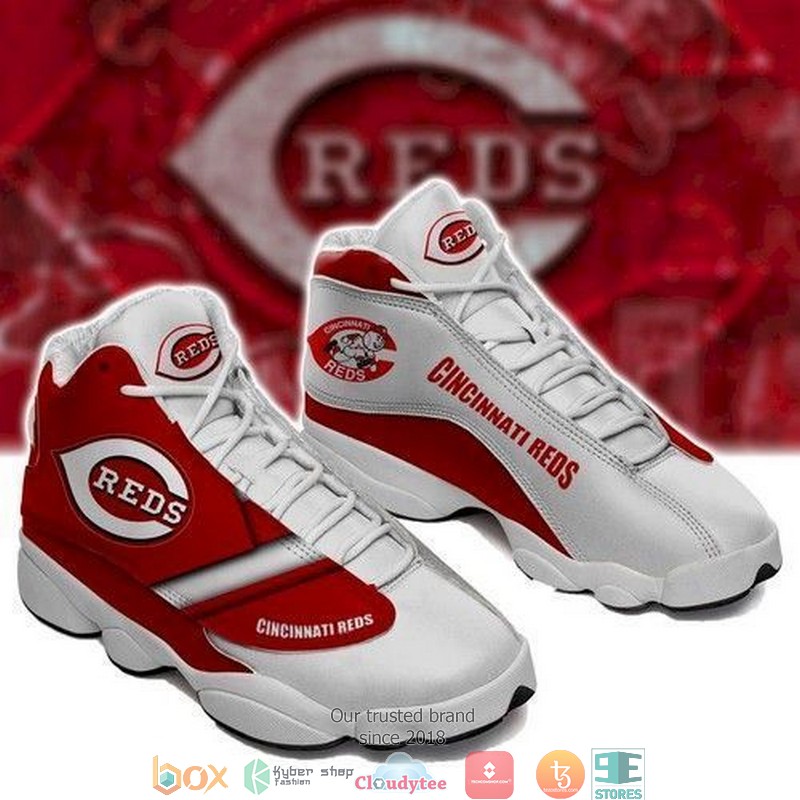 Cincinnati Reds Football Team Mlb Air Jordan 13 Sneaker Shoes Cincinnati Reds Football Team Mlb Air Jordan 13 Sneaker Shoes