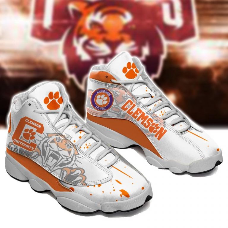 Clemson-Tiger-University-Air-Jordan-13-Shoes-4